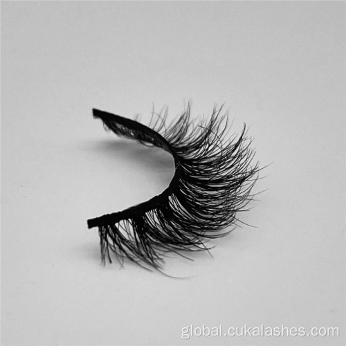 3d Mink Lashes 12 mm mink lashes 3d mink fur eyelashes Supplier